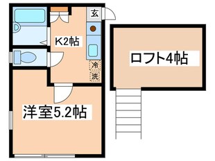 ナスカハイツ東大沼の物件間取画像